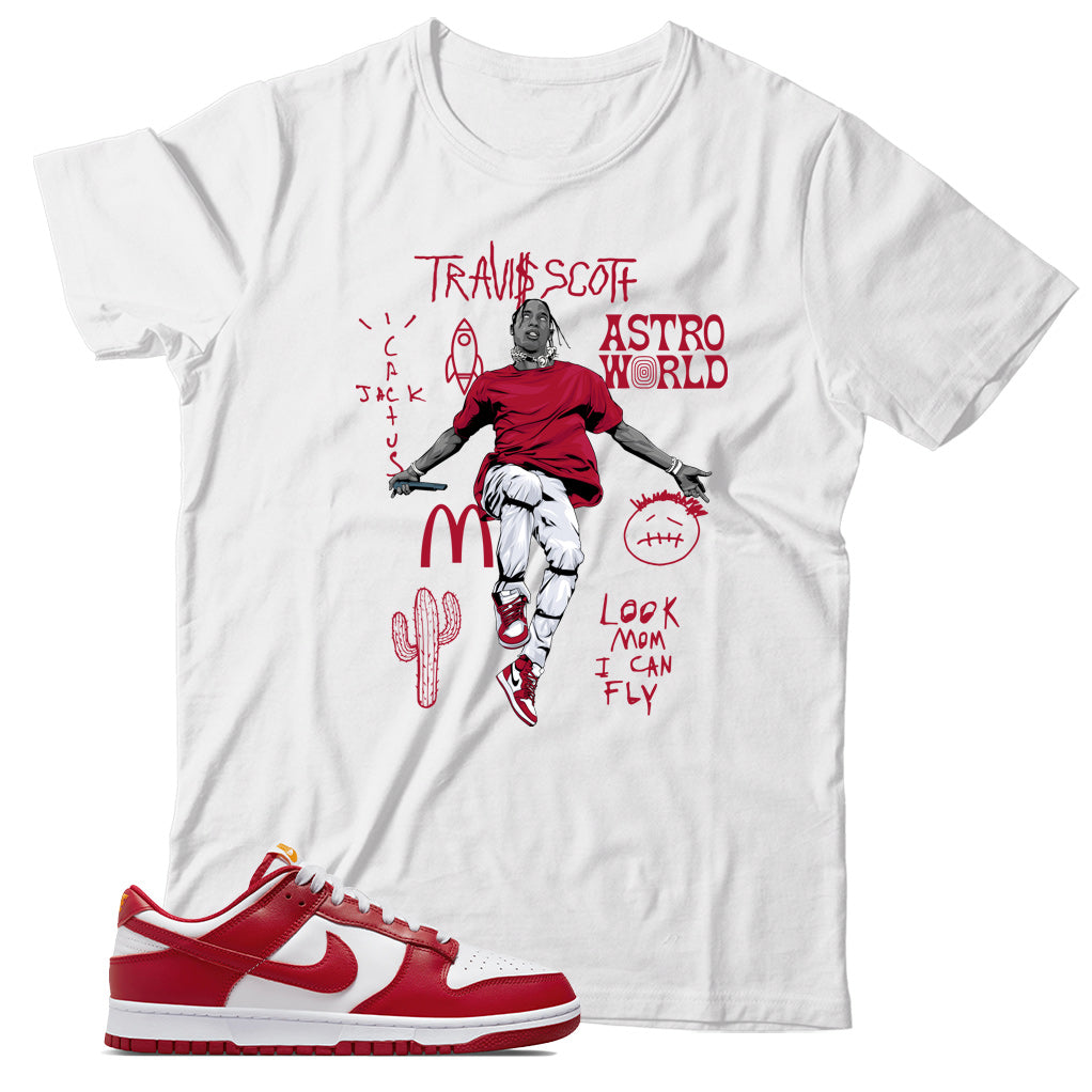 Dunk Low USC shirt