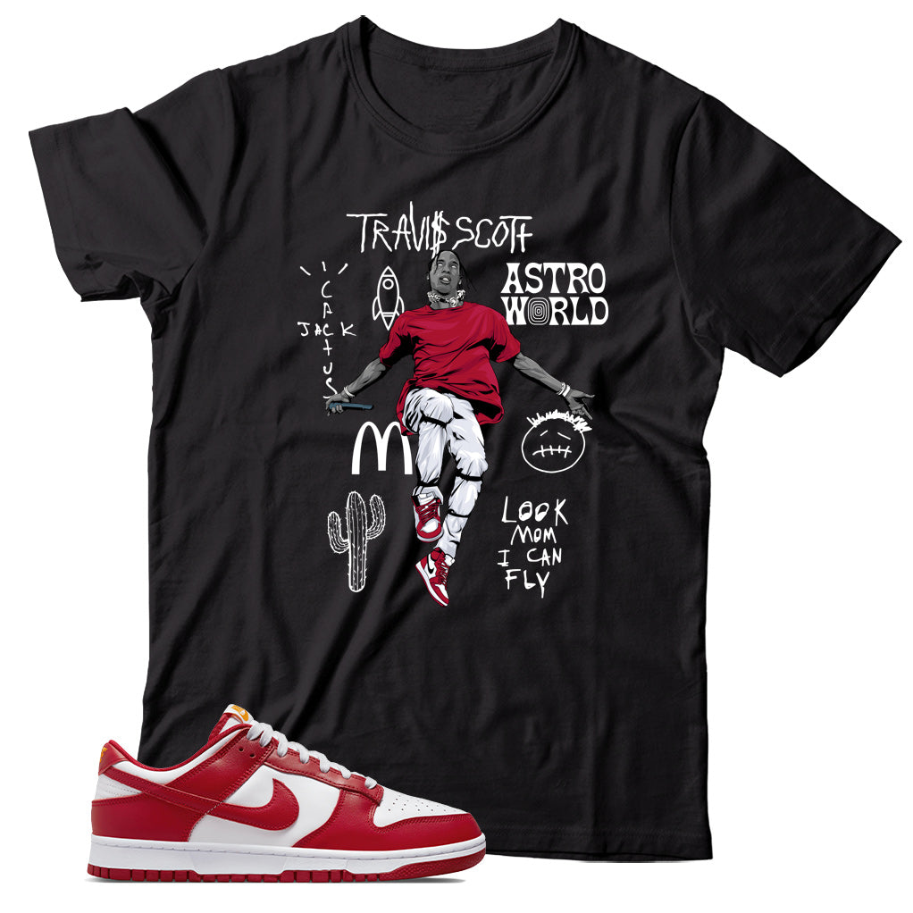 Dunk Low USC shirt