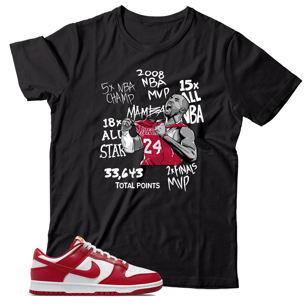 Dunk Low USC shirt