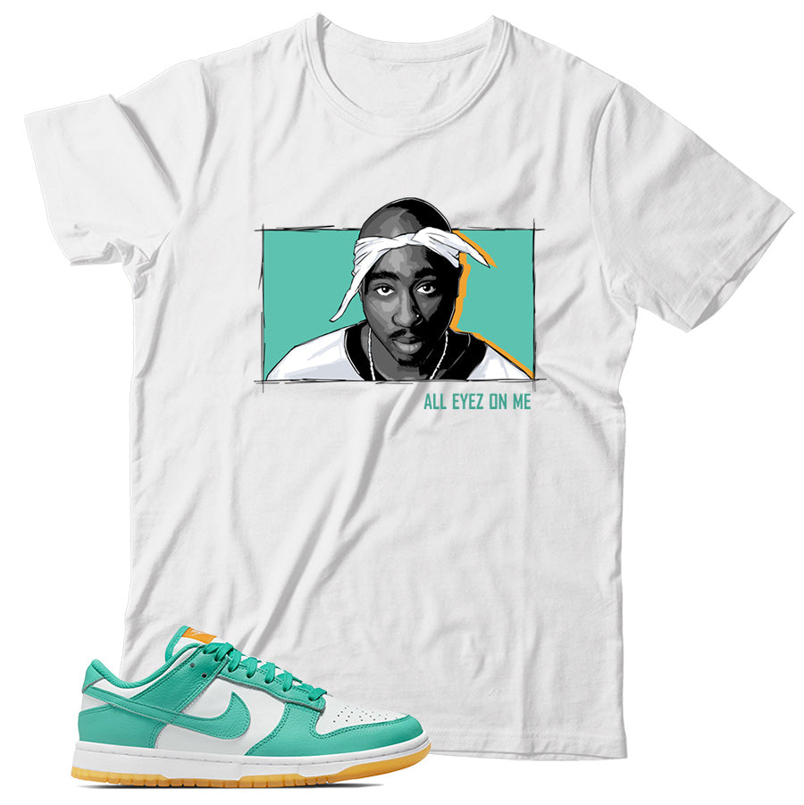 Dunk Low White Turquoise shirt