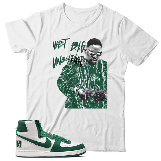 Nike Terminator High Noble Green shirt