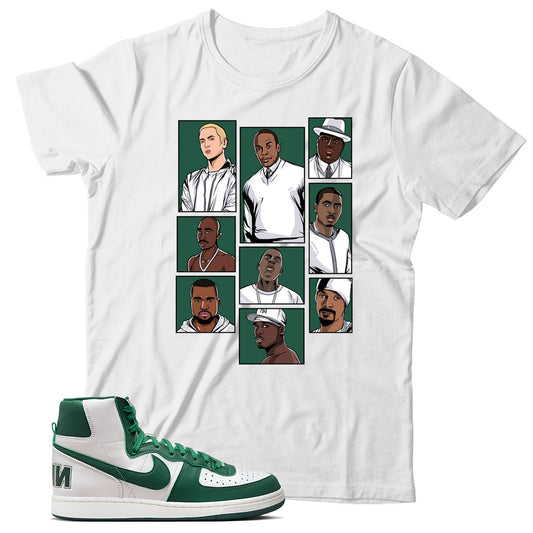 Nike Terminator High Noble Green shirt
