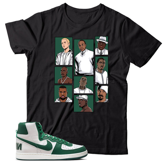 Nike Terminator High Noble Green shirt
