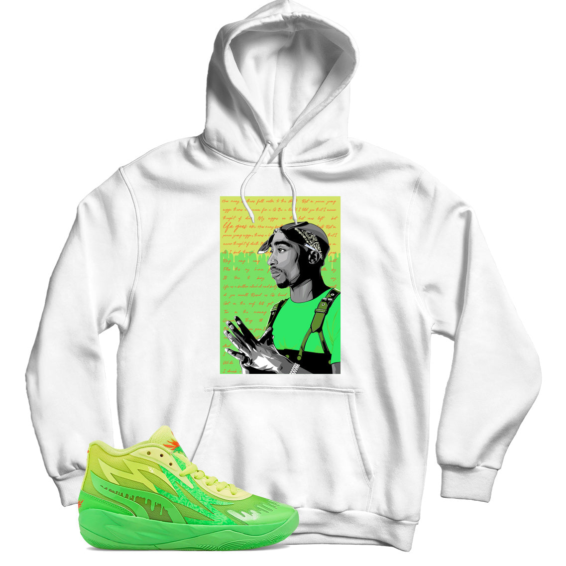 Puma LaMelo Nickelodeon Slime hoodie