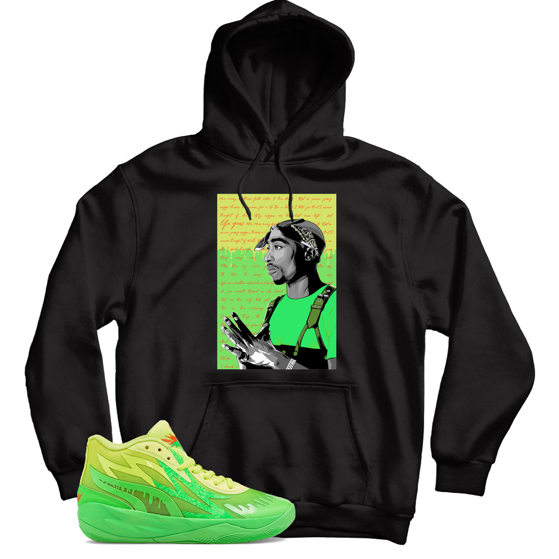 Puma LaMelo Nickelodeon Slime hoodie