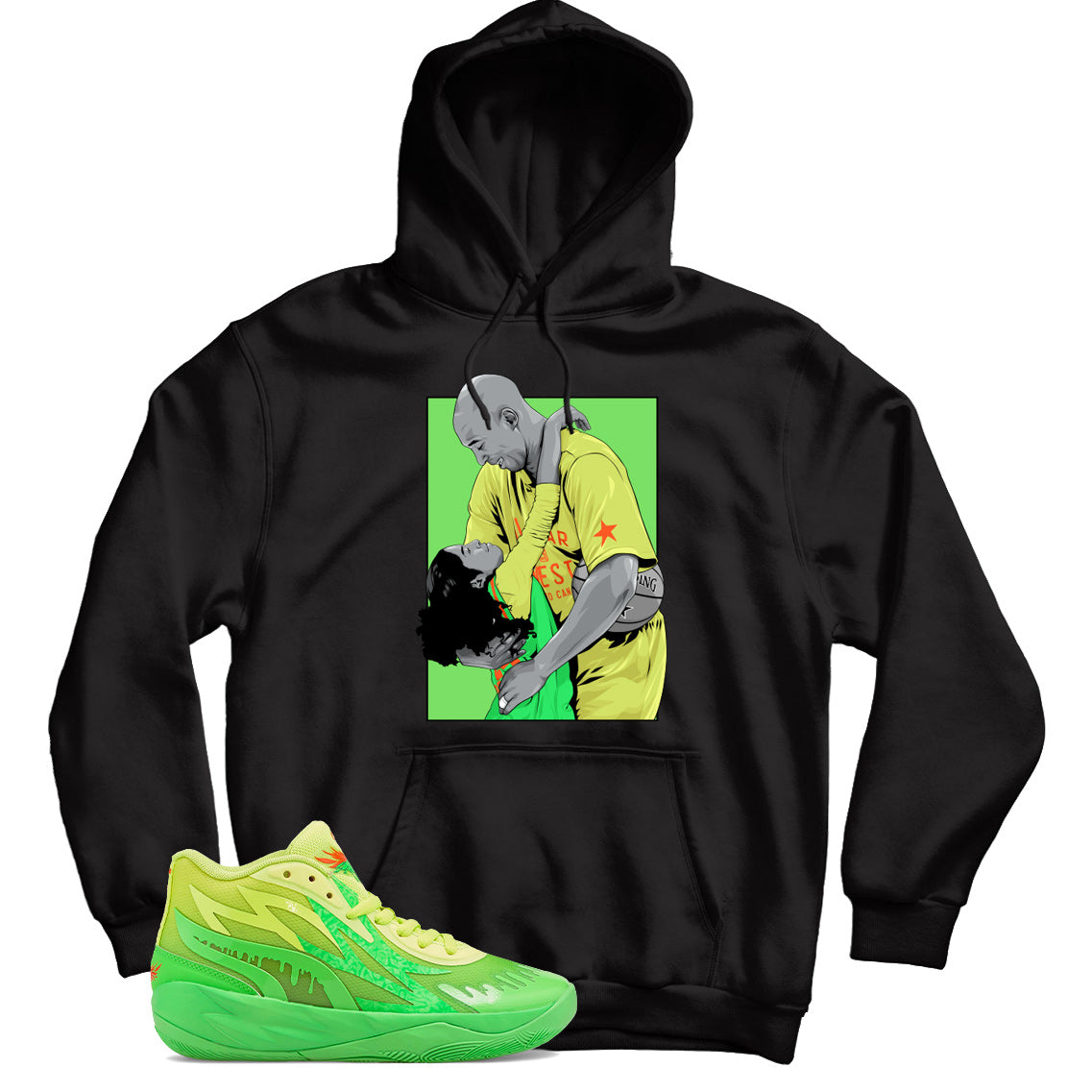 Puma LaMelo Nickelodeon Slime hoodie