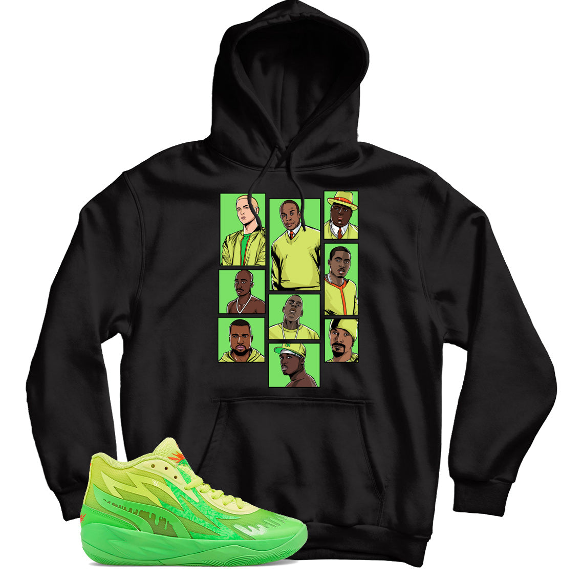 Puma LaMelo Nickelodeon Slime hoodie