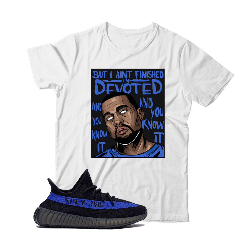 Yeezy 350 Dazzling Blue shirt