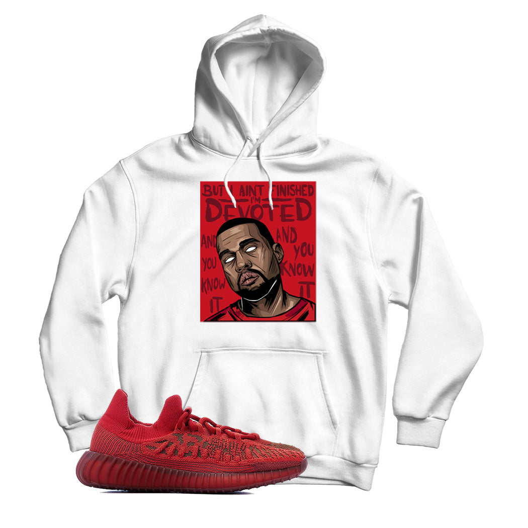 Yeezy Slate Red hoodie