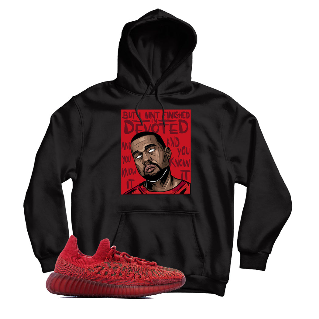 Yeezy 350 Slate Red hoodie