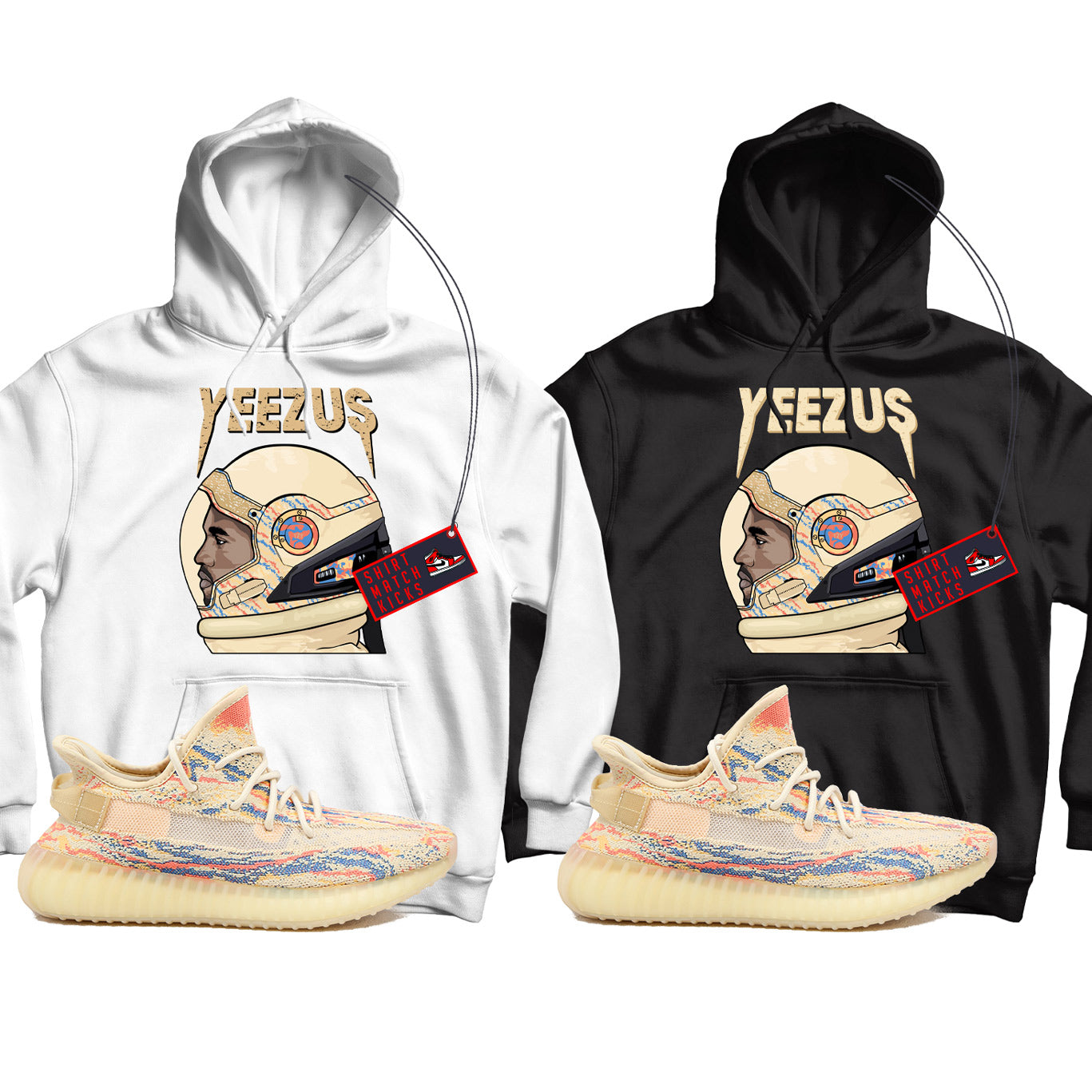 Kanye Hoodie Match Yeezy 350 V2 MX Oat