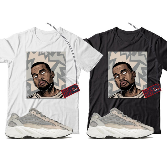 Kanye T-Shirt Match Yeezy 700 Cream