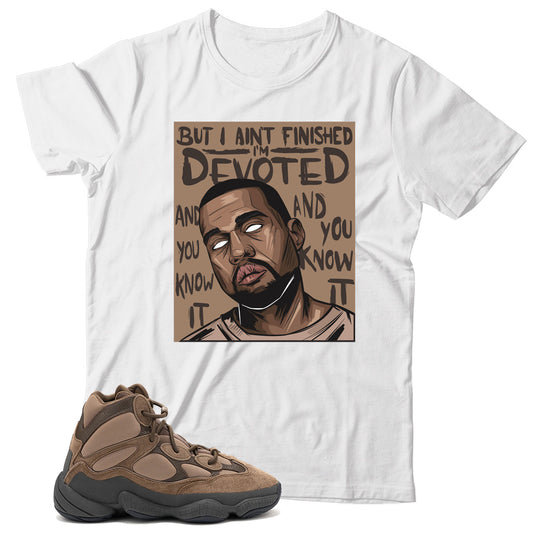 Yeezy 500 Taupe Black shirt