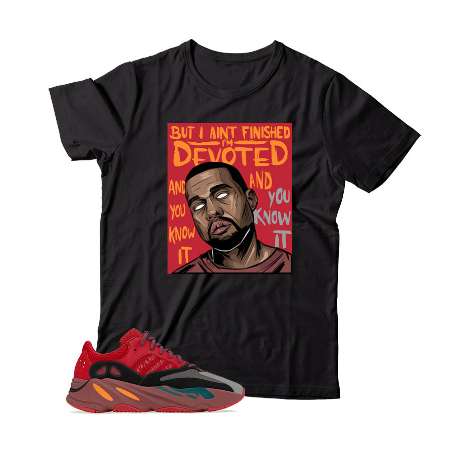 Yeezy Hi Res Red shirt